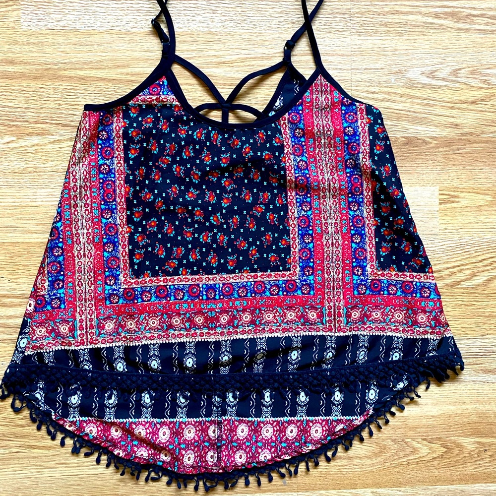 American Rag Cie sleeveless flowy top